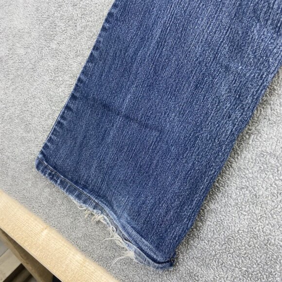 Lee Riders Jeans Women's 14 L (Fits 35x33) Blue Boot Cut‎ No Gap Waist Mid Rise - Picture 11 of 14